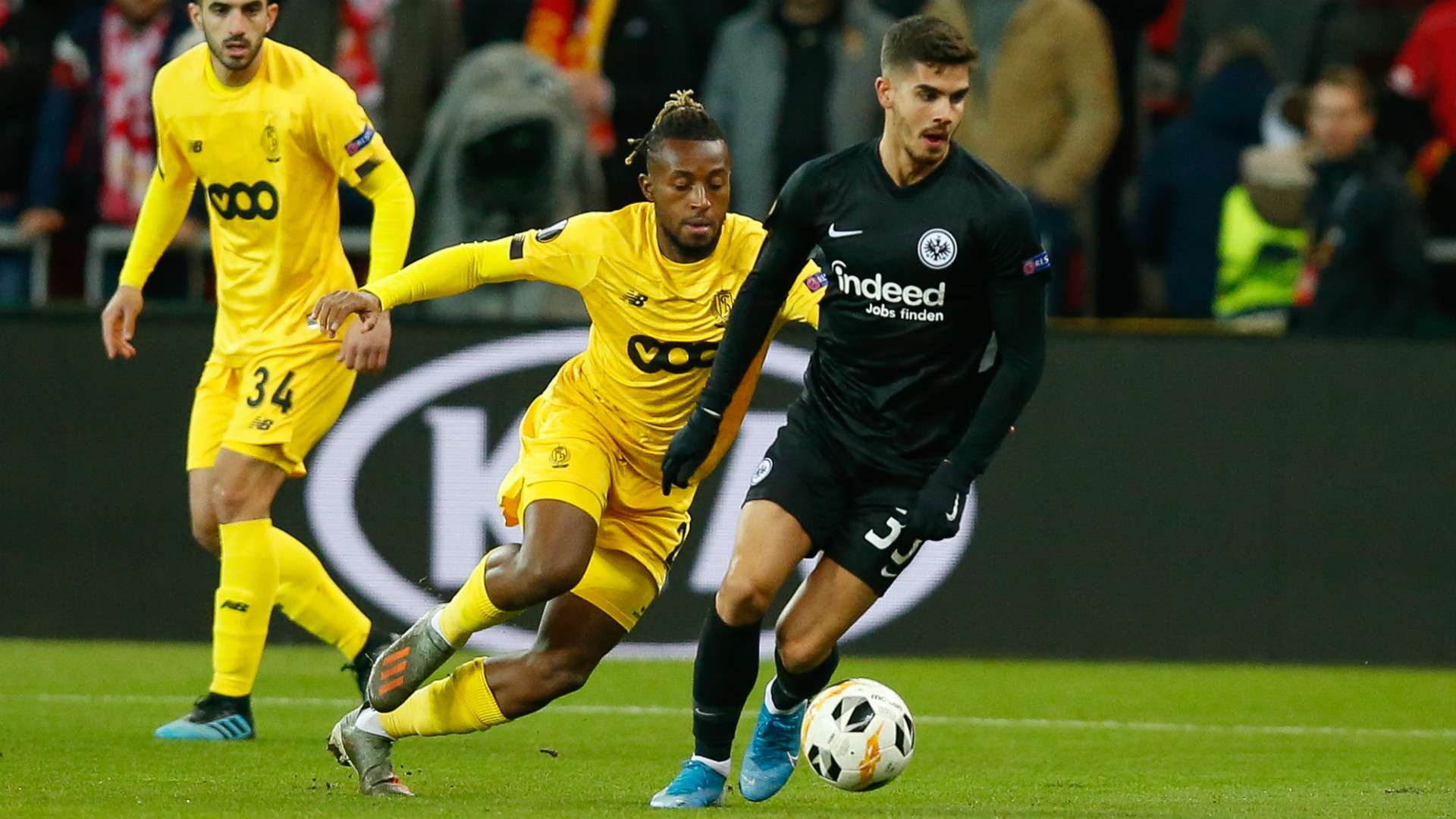 SAMUEL BASTIEN STANDARD ANDRE SILVA EINTRACHT FRANKFURT UEFA EUROPA LEAGUE 07112019