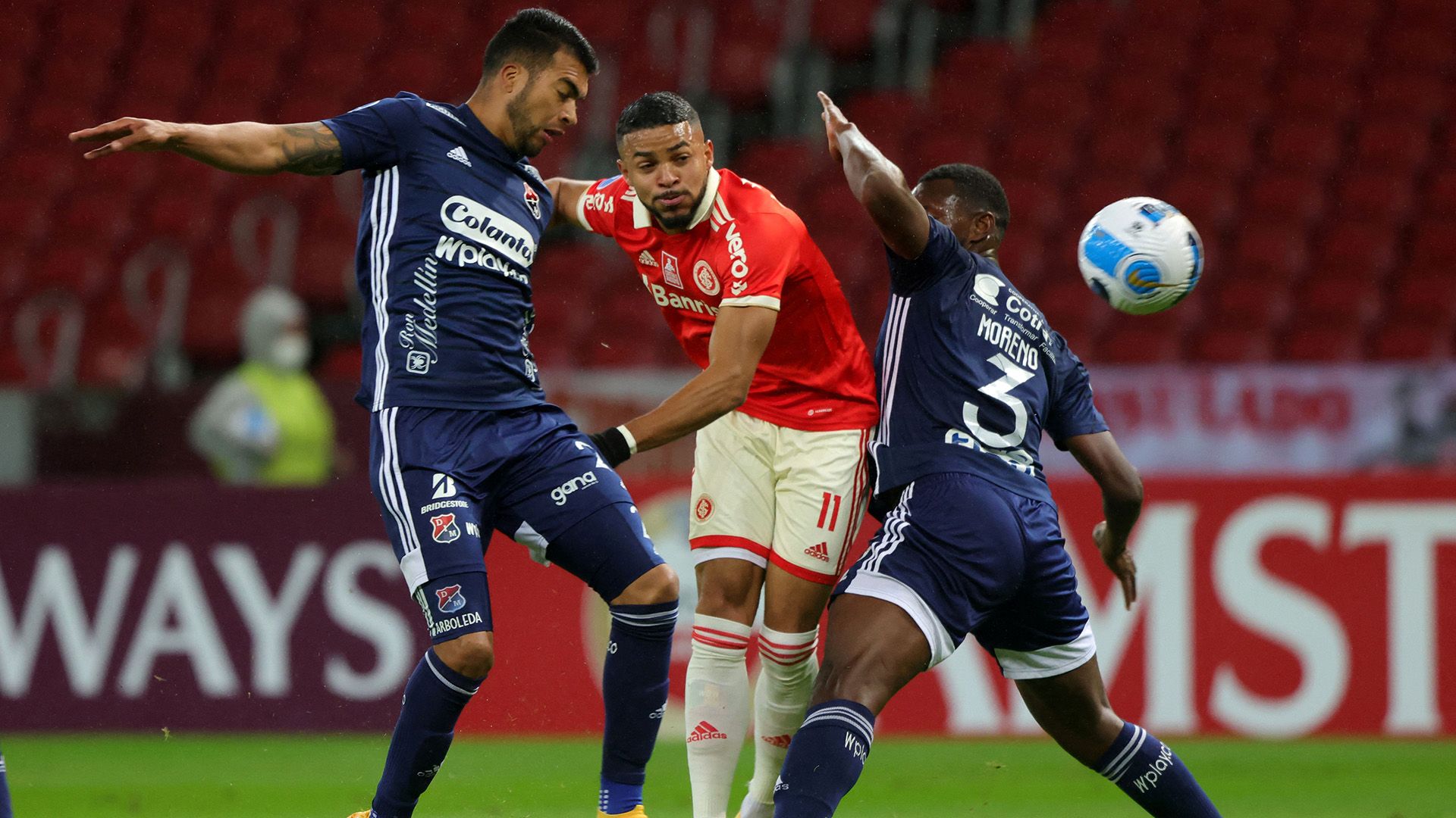 Wanderson, Internacional x Independiente Medellín, Sul-Americana, 17052022