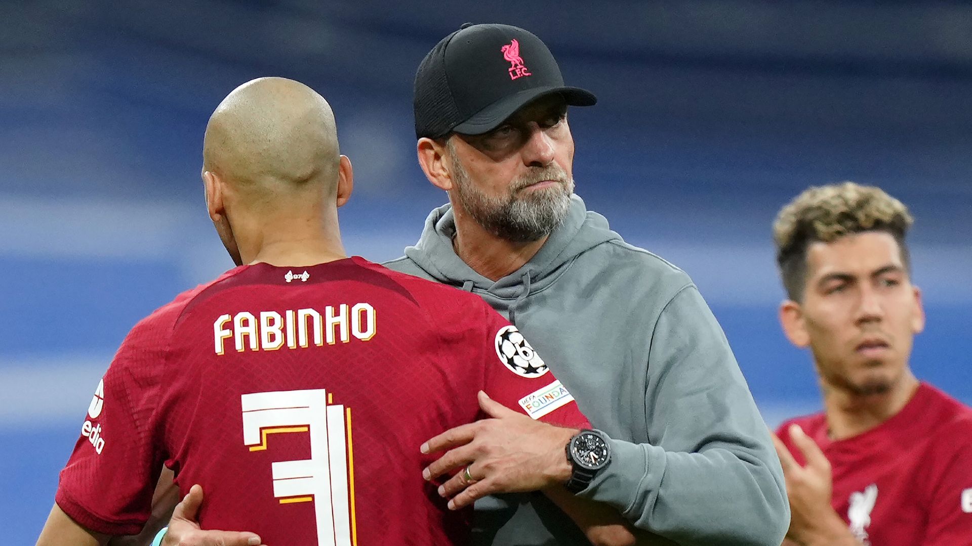 Jurgen Klopp Fabinho Liverpool 2023