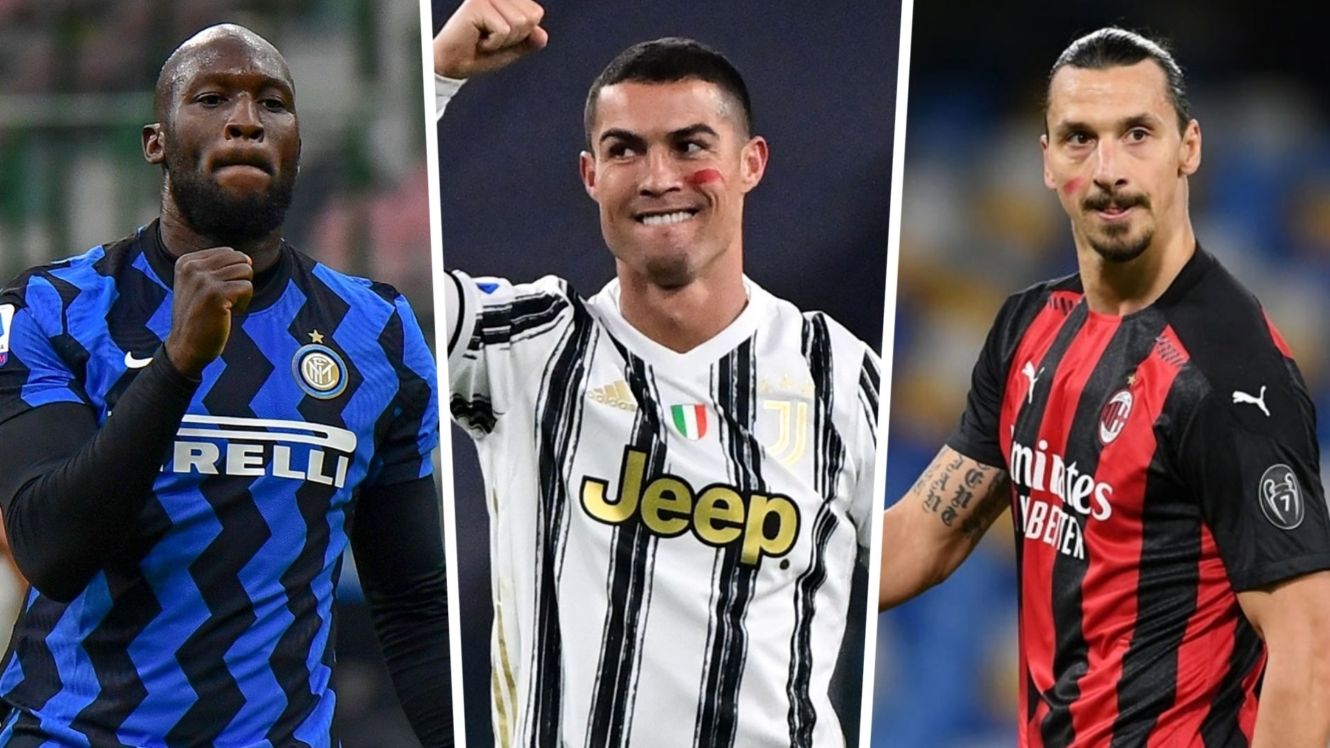 Lukaku Ronaldo Ibrahimovic mix