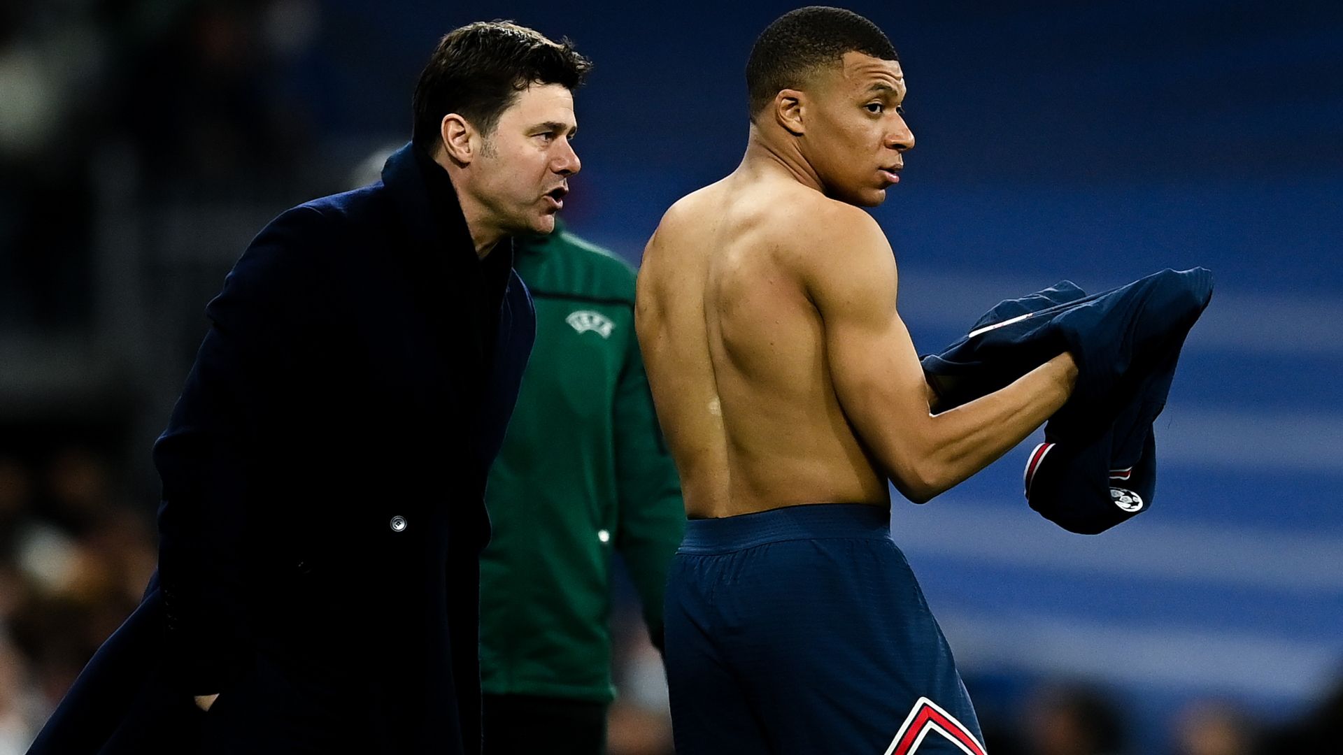 Mauricio Pochettino Kylian Mbappe PSG