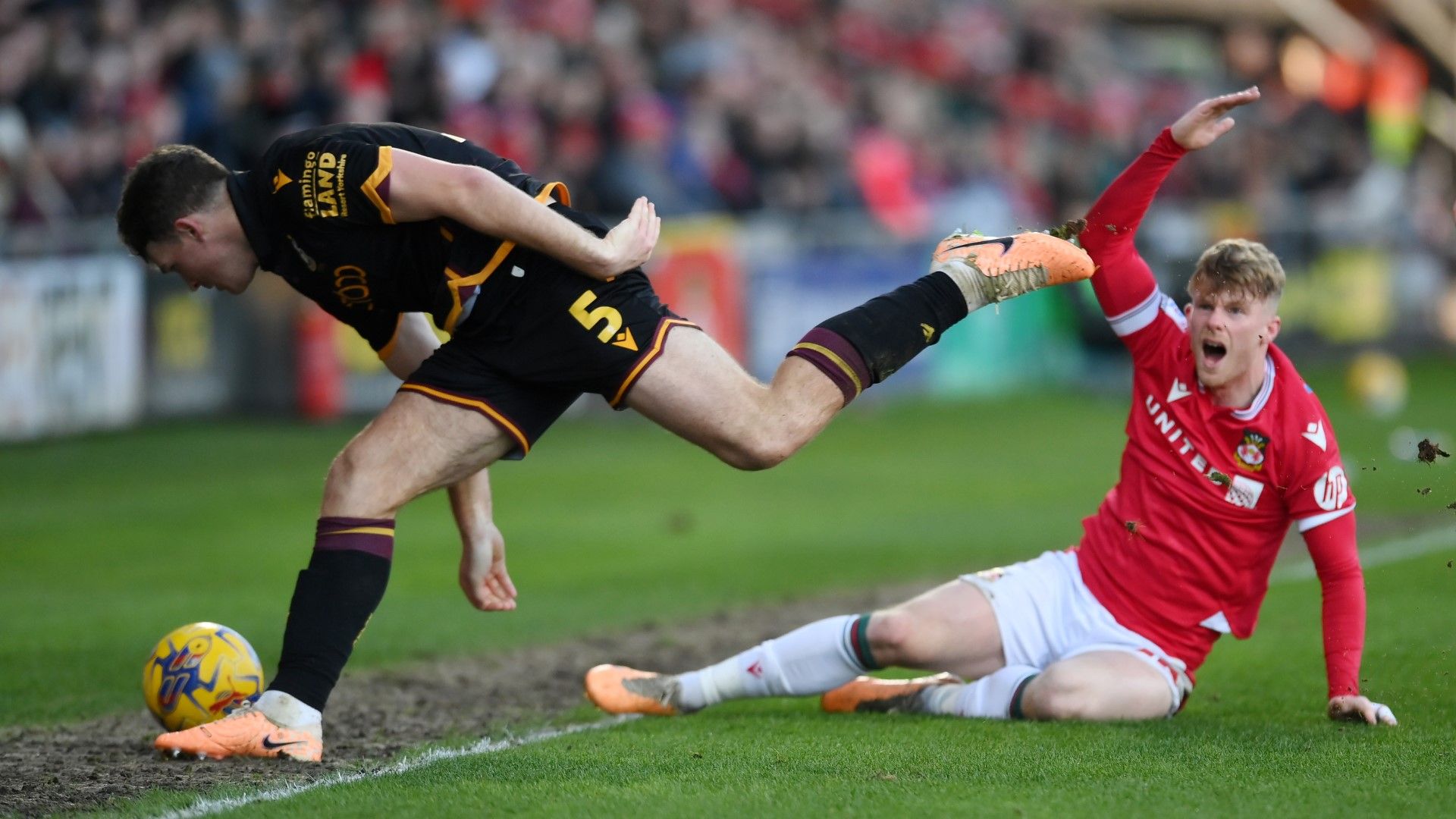 Andy Cannon Wrexham Bradford