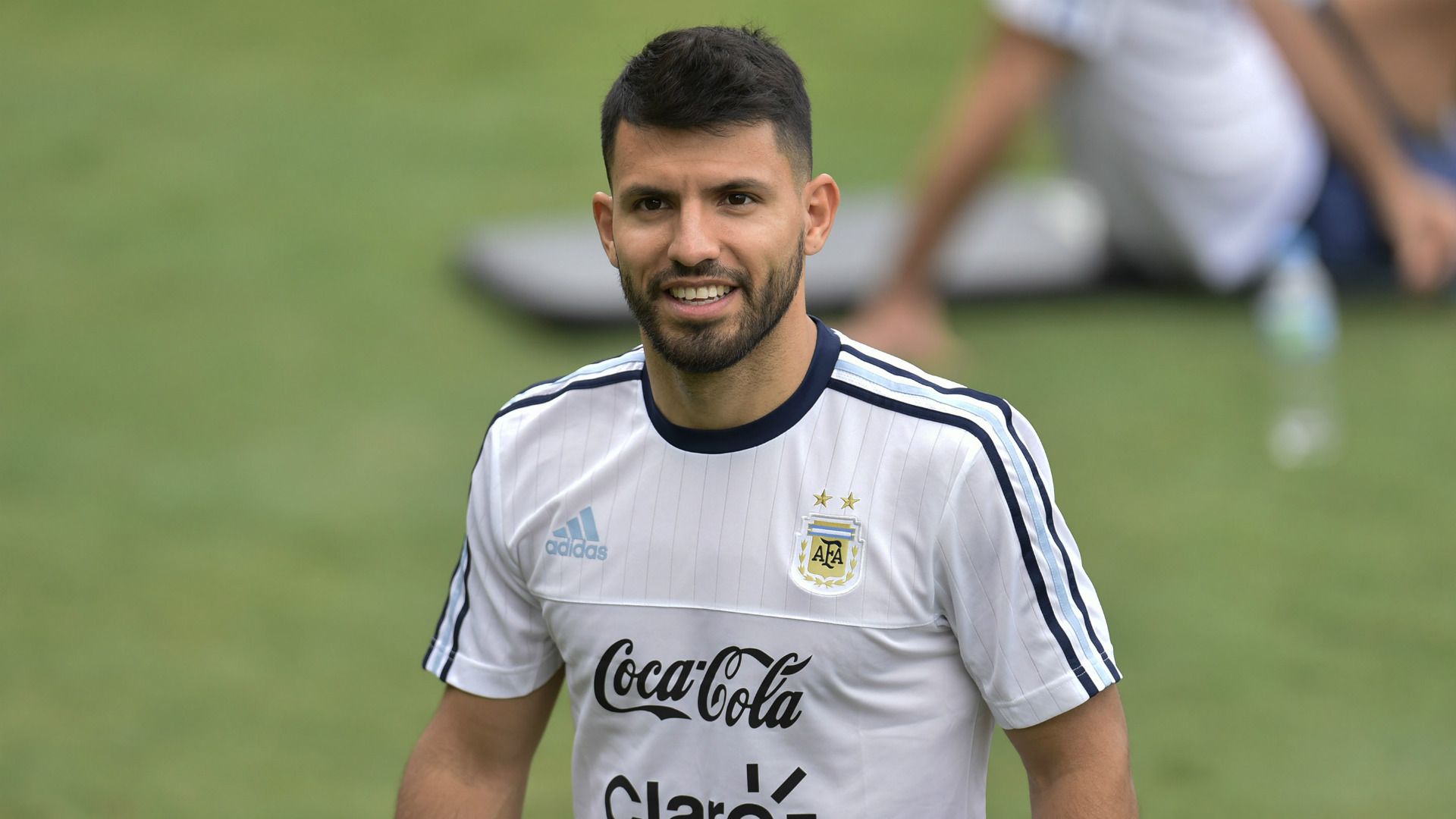Agüero Argentina training Brazil WC 2018 South American qualifier