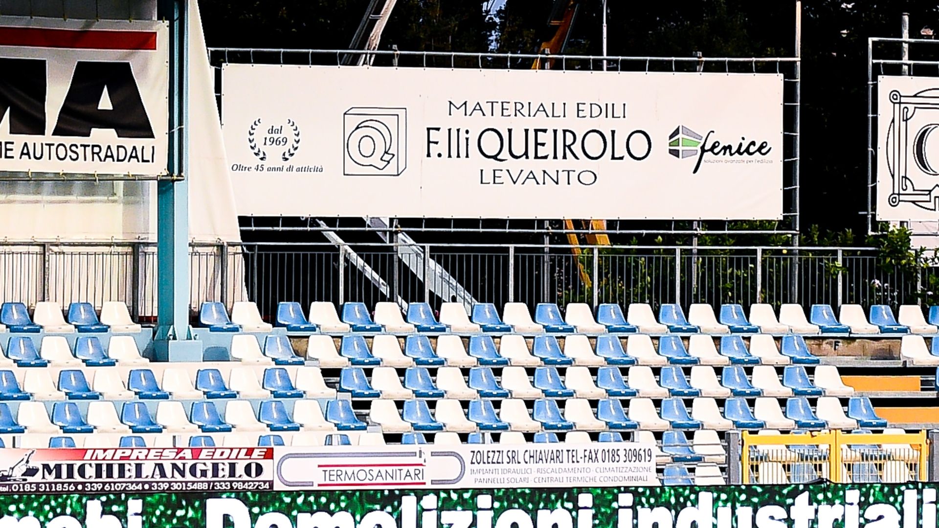 Virtus Entella stadio Chiavari