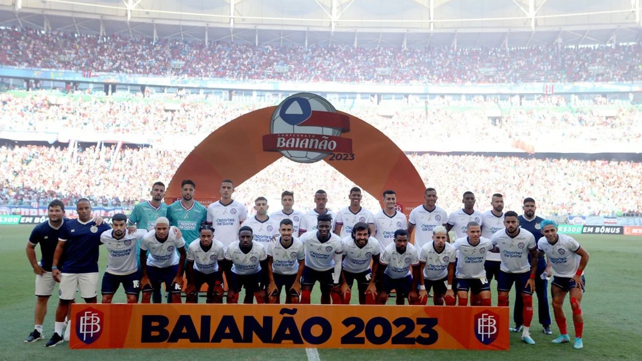 Bahia, campeão baiano, 2023