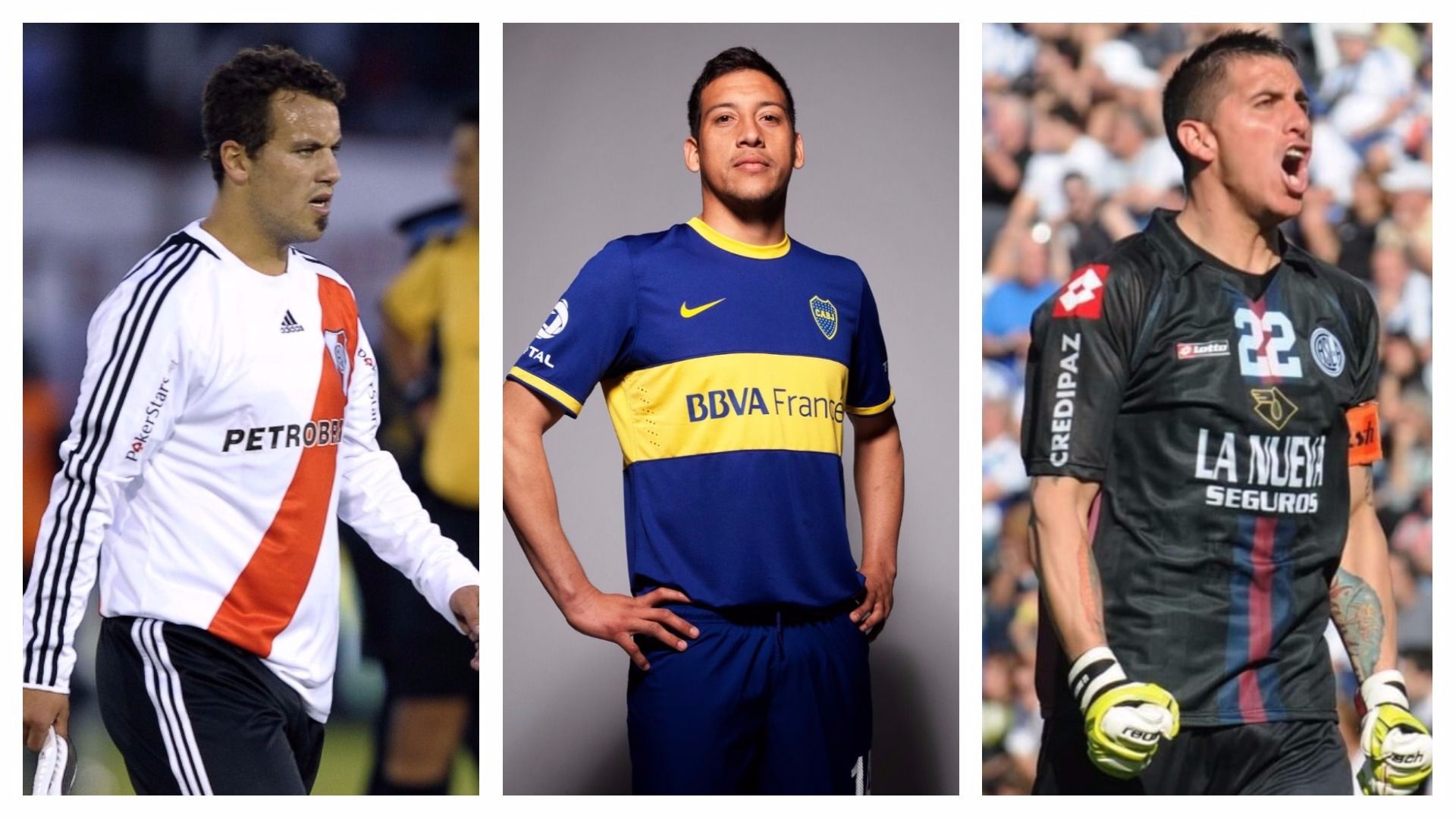 Fabbiani Chiqui Perez Pablo Migliore collage