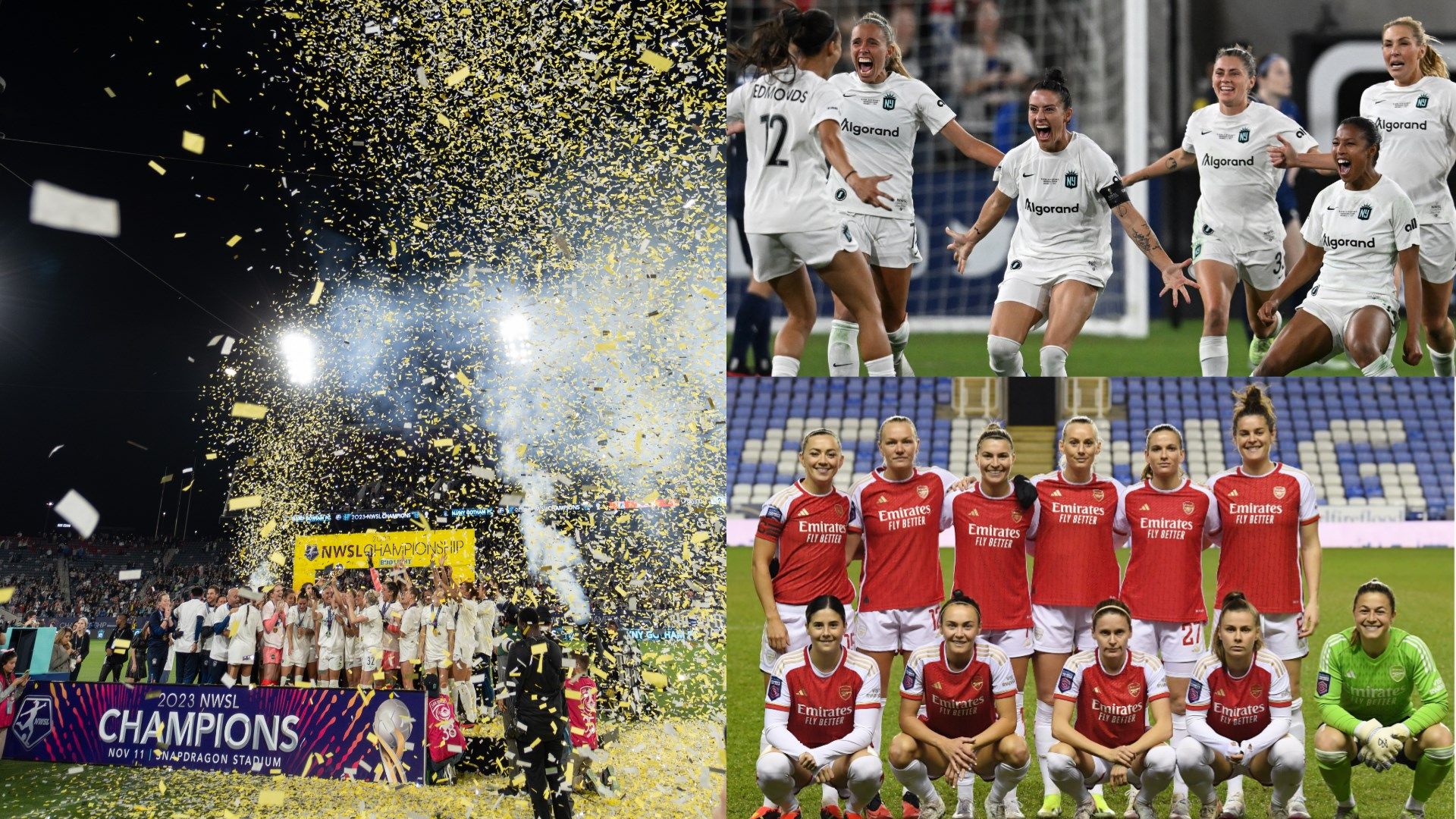 Gotham FC Arsenal Women split