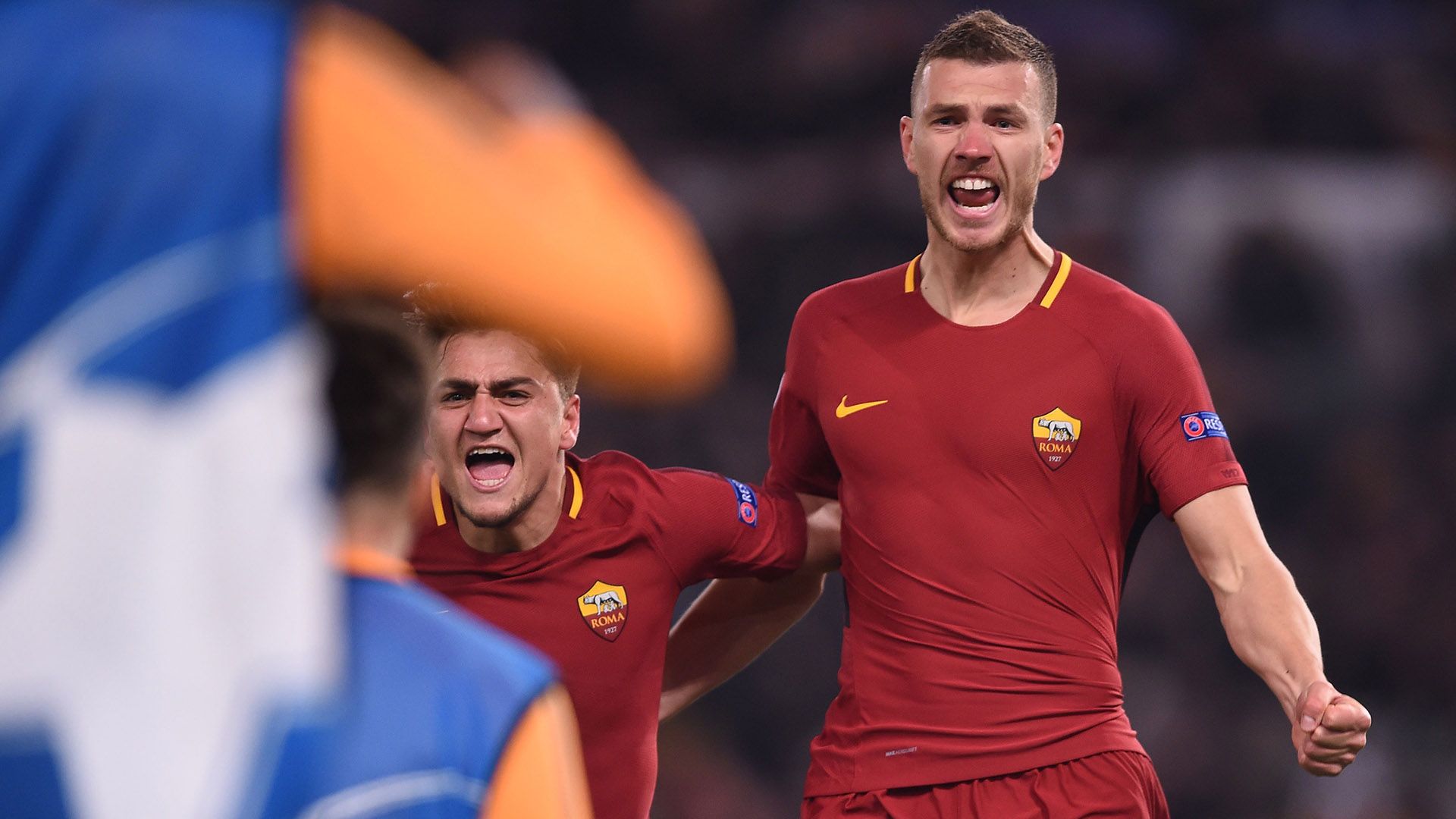 Edin Dzeko Roma Shakhtar Champions League