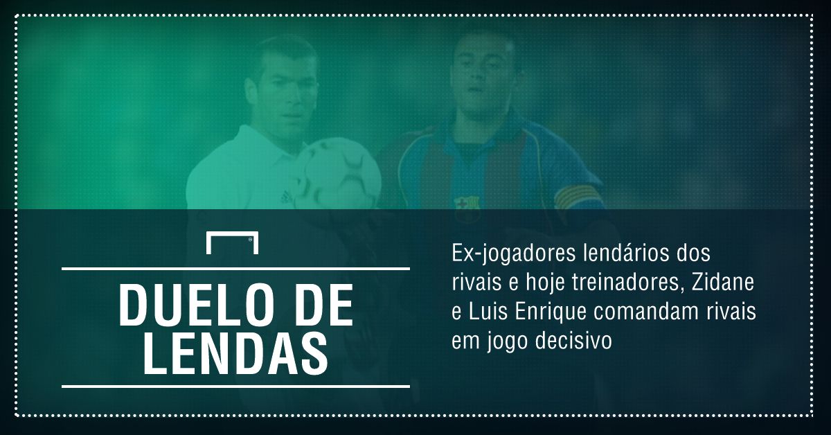 GFX Luis Enrique Zidane Barcelona Real Madrid