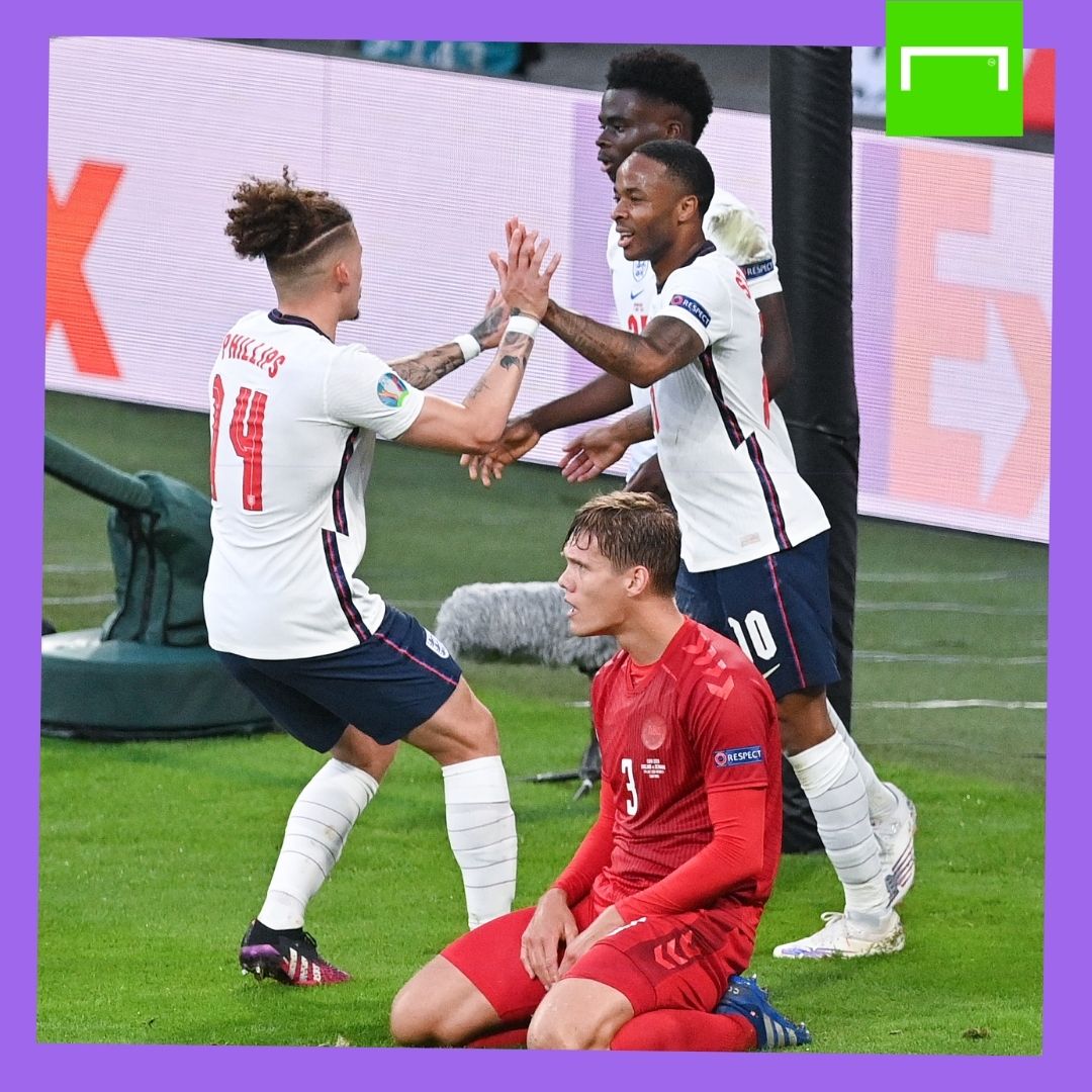 Raheem Sterling England Denmark Euro 2020 GFX