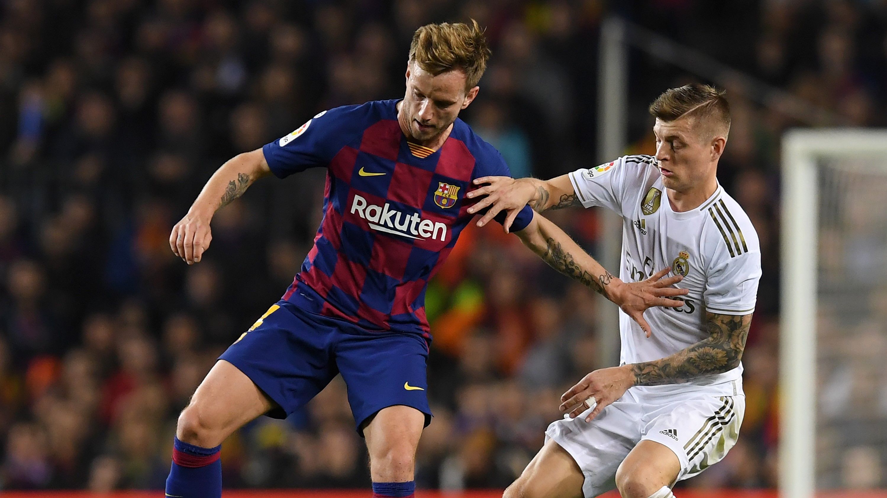 Ivan Rakitic Toni Kroos Barcelona Real Madrid El Clásico LaLiga 18122019