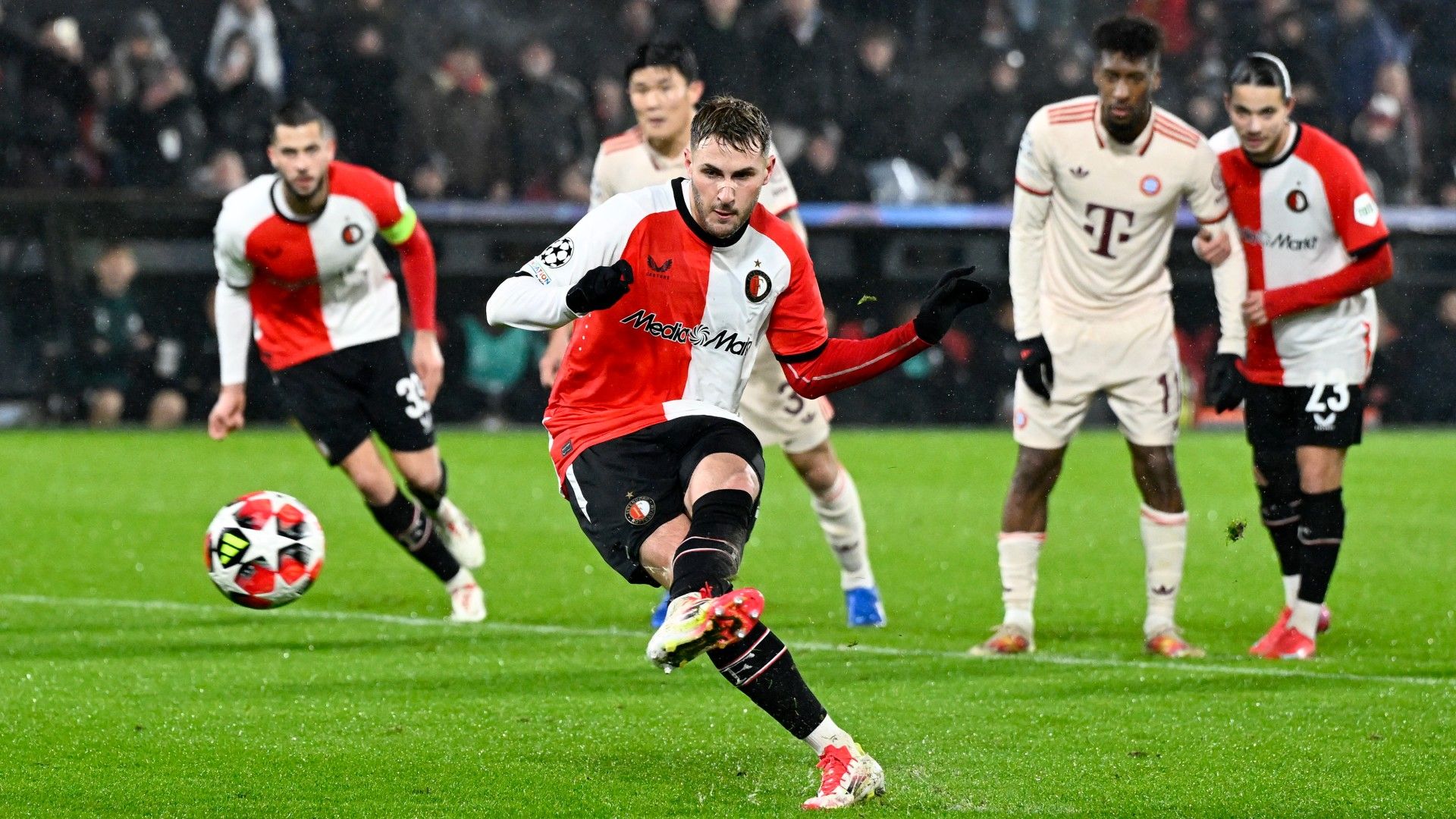 Santiago Giménez Feyenoord Champions League 2025