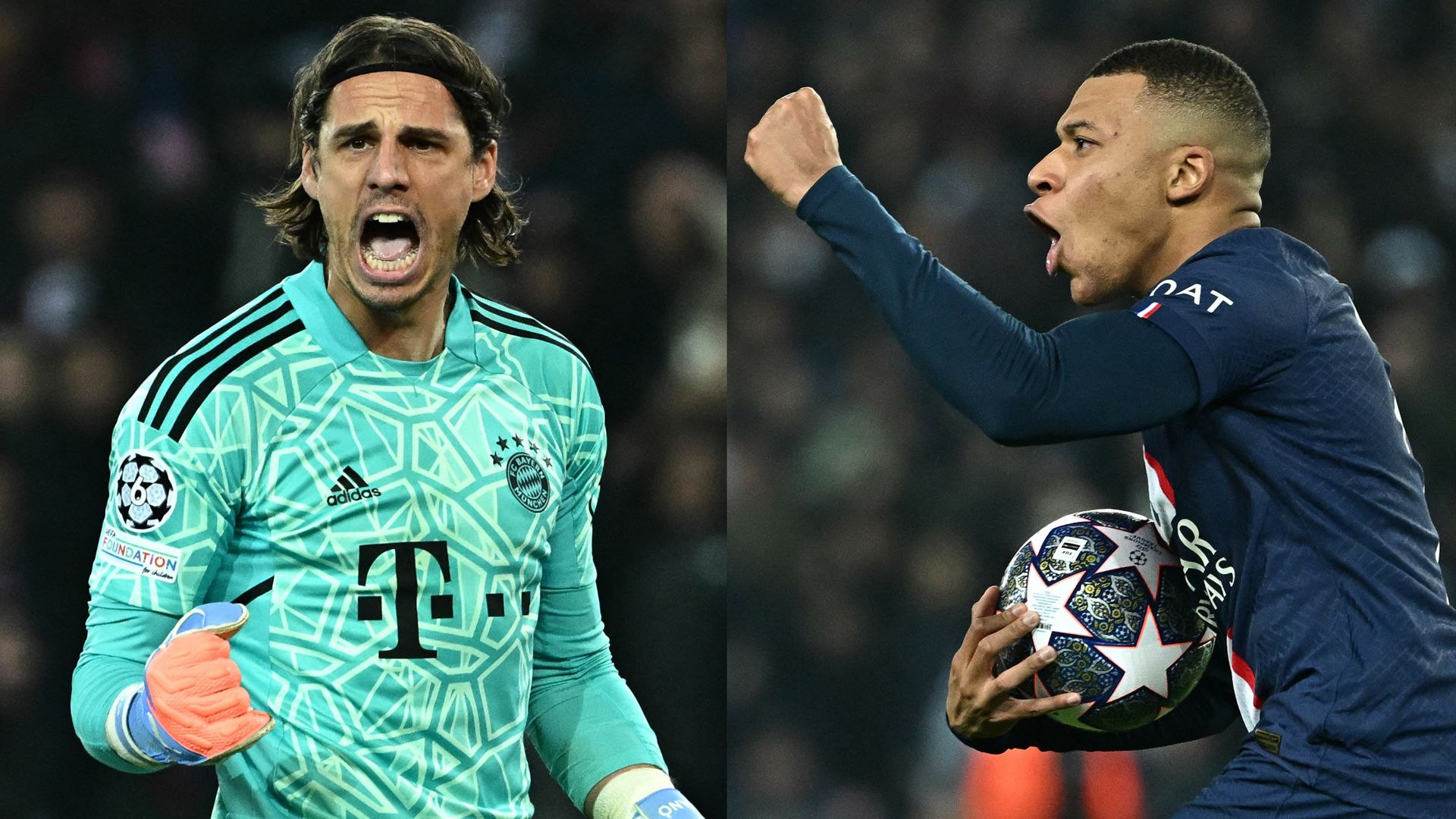Bayern Munich PSG Yann Sommer Kylian Mbappé Ligue des champions