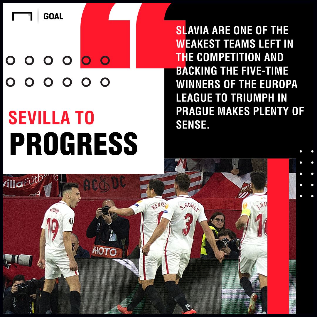 Slavia Prague Sevilla graphic