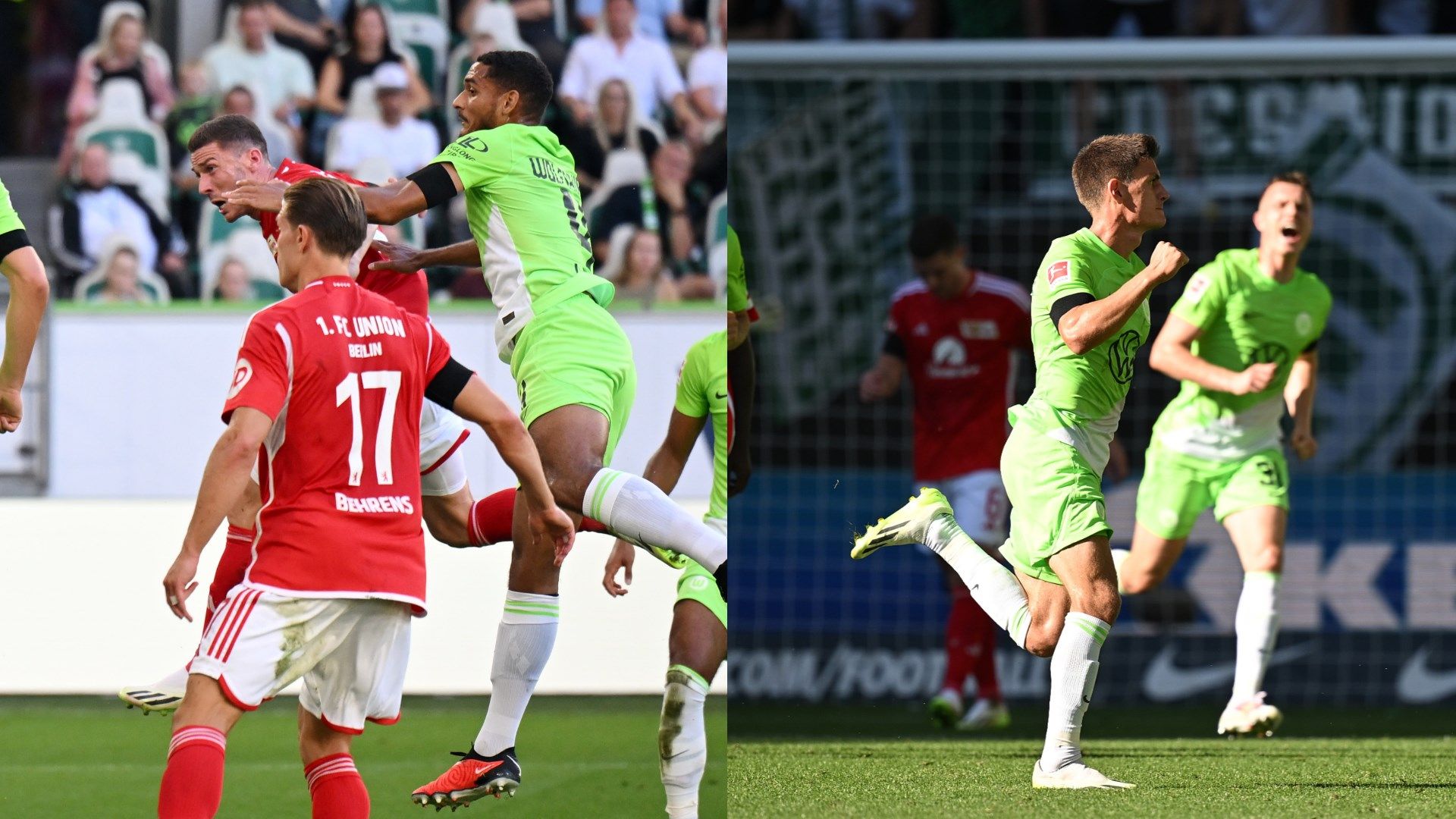 Mix Gosens Maehle Wolfsburg Union Berlin