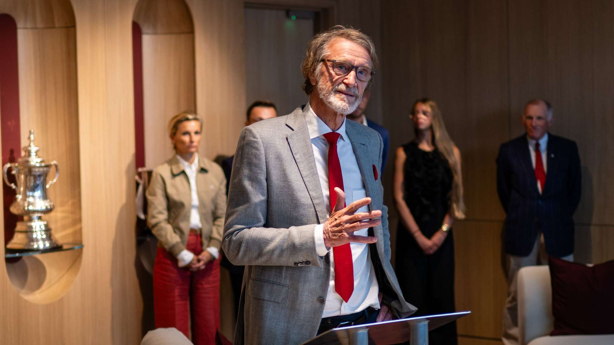 'Gloomy rabbit warren' - Sir Jim Ratcliffe hails new state-of-the-art ...
