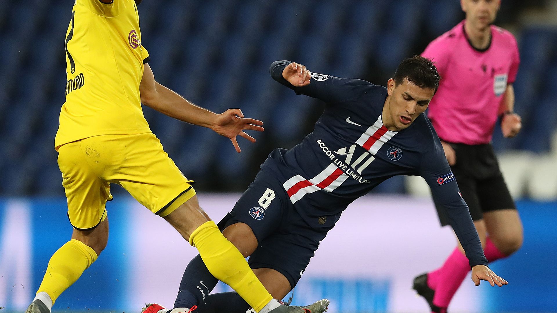 Leandro Paredes PSG Borussia Dortmund