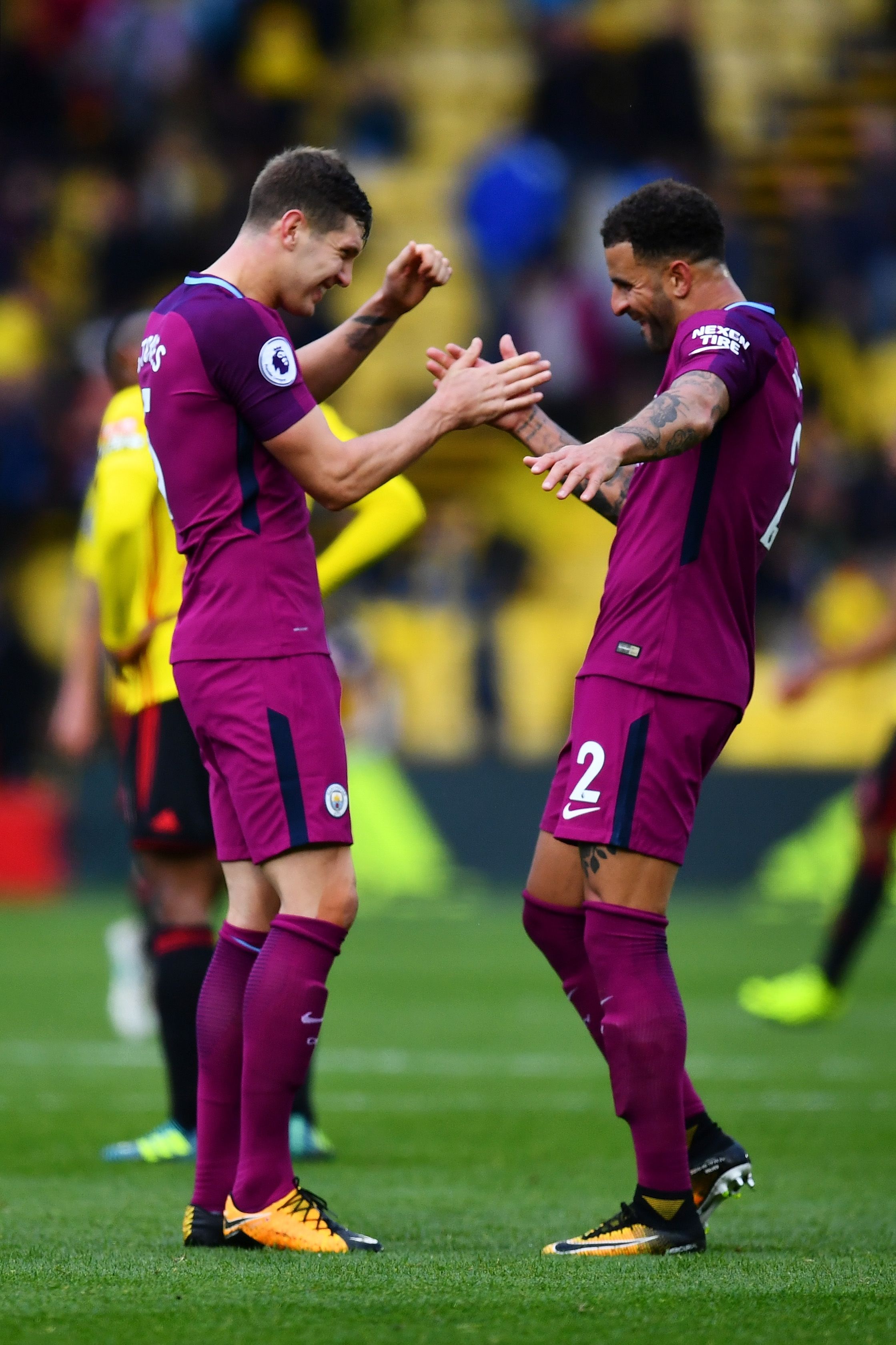 John Stones Kyle Walker Manchester City