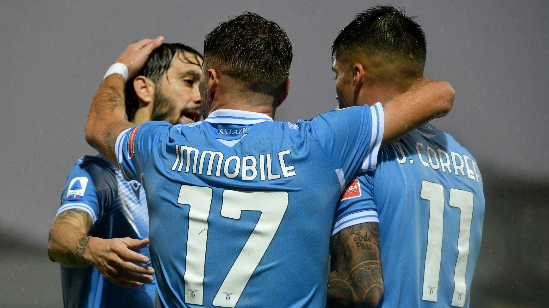 Crotone Lazio celebrating