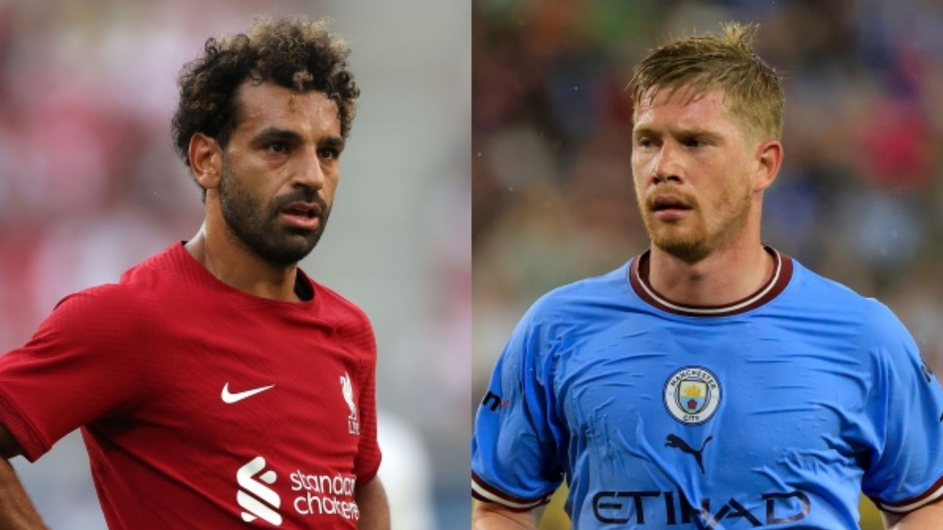 Mohamed Salah Liverpool Kevin De Bruyne Manchester City