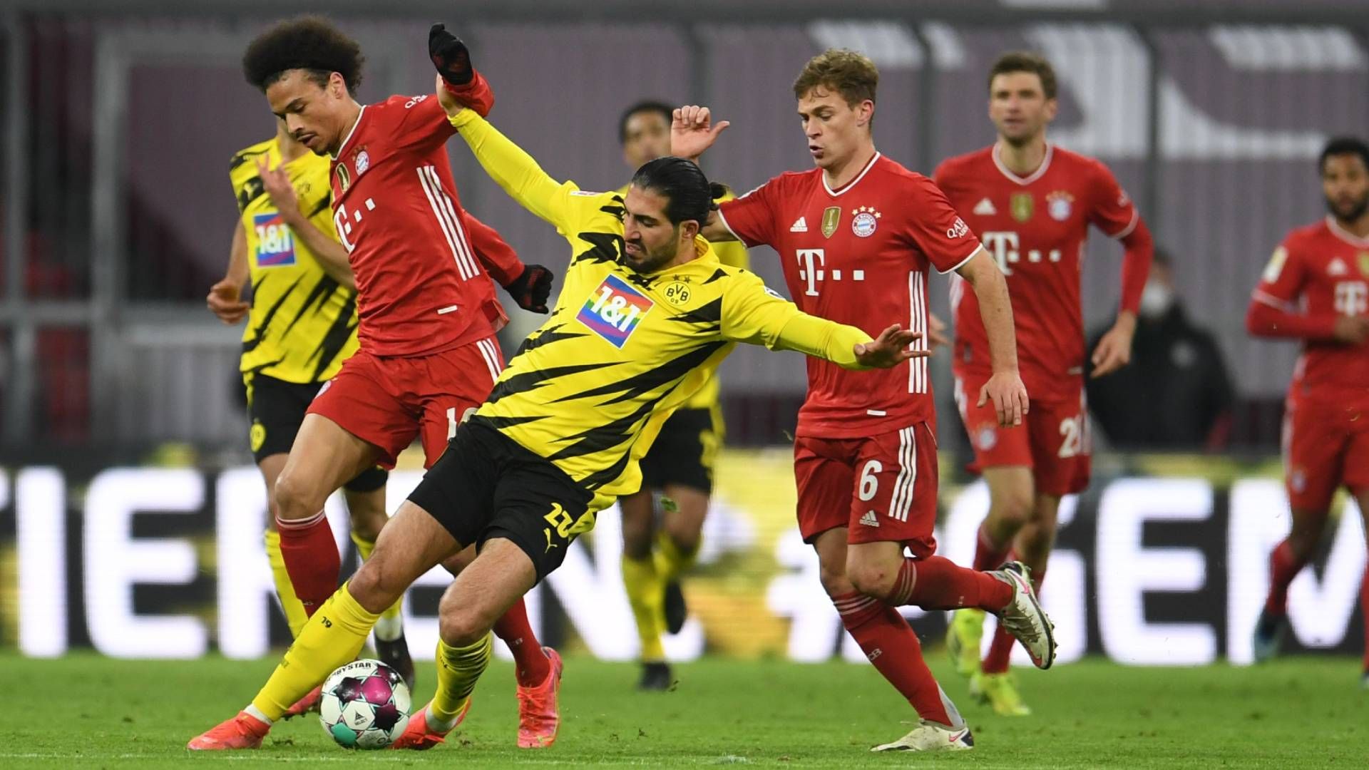 Leroy Sane Emre Can FC Bayern München Borussia Dortmund