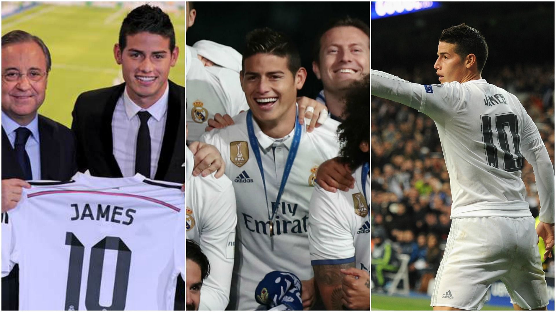 James Rodríguez Collage