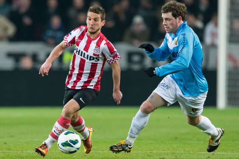 PSV - VVV-Venlo, Dries Mertens, Barry Maguire