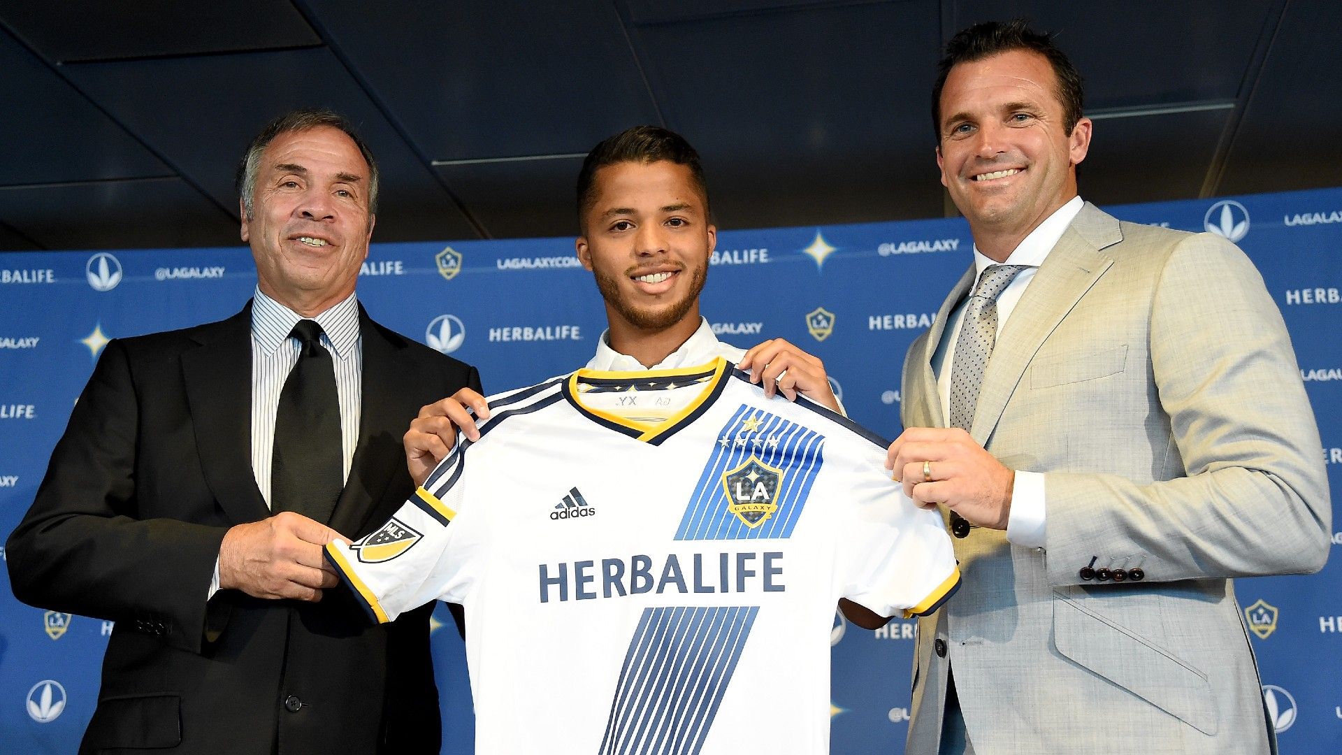 Giovani dos Santos LA Galaxy presentación 