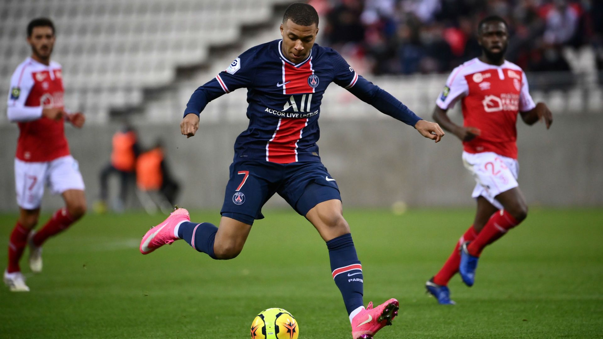 Kylian Mbappe Reims PSG Ligue 1 27092020