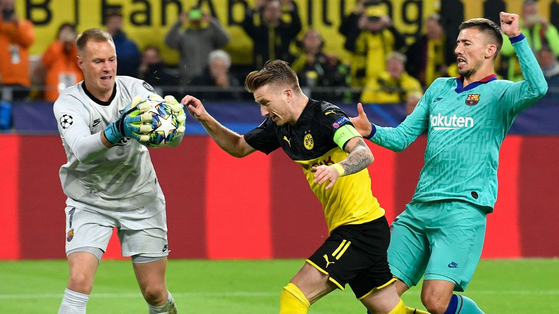 Borussia Dortmund Barcelona Ter Stegen Reus Champions League