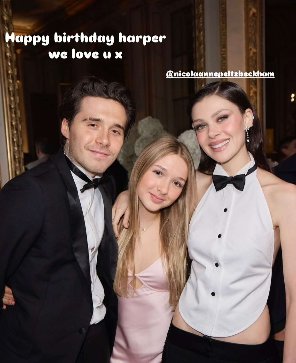 Brooklyn Beckham Harper