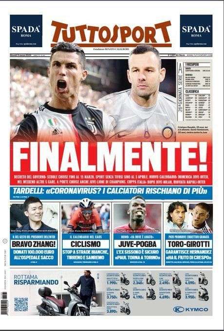5 March Tuttosport