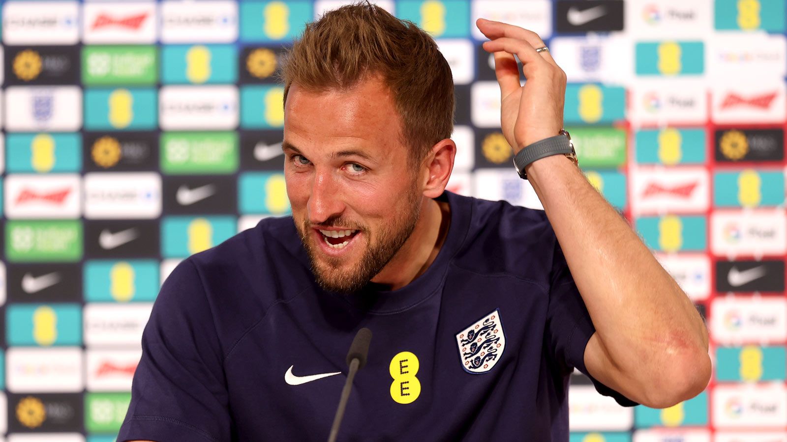 Harry Kane England Press Conference