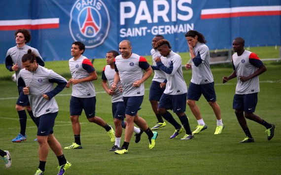 TRAINING PARIS SAINT GERMAIN PSG LIGUE 1