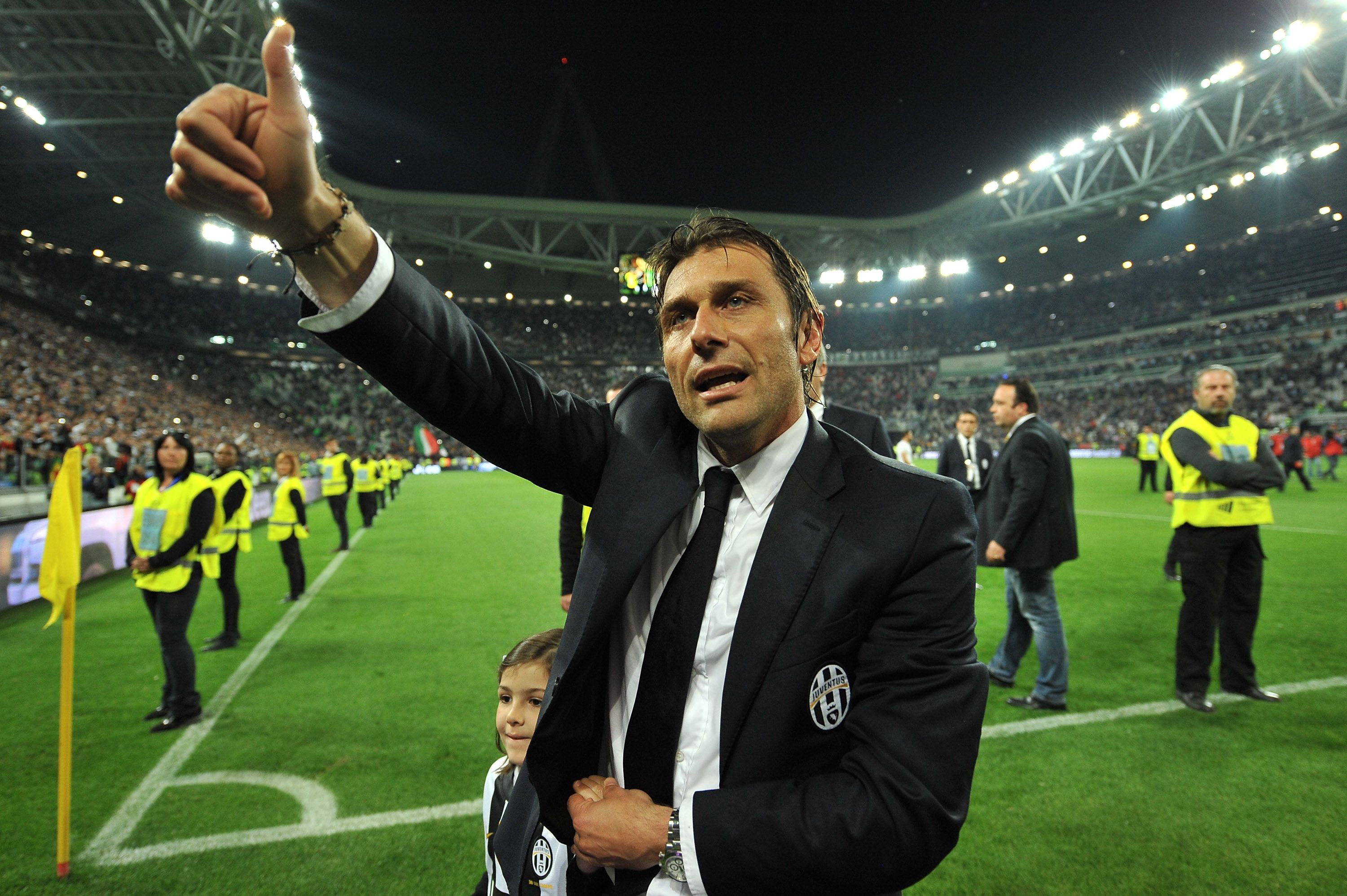 Juventus coach Antonio Conte