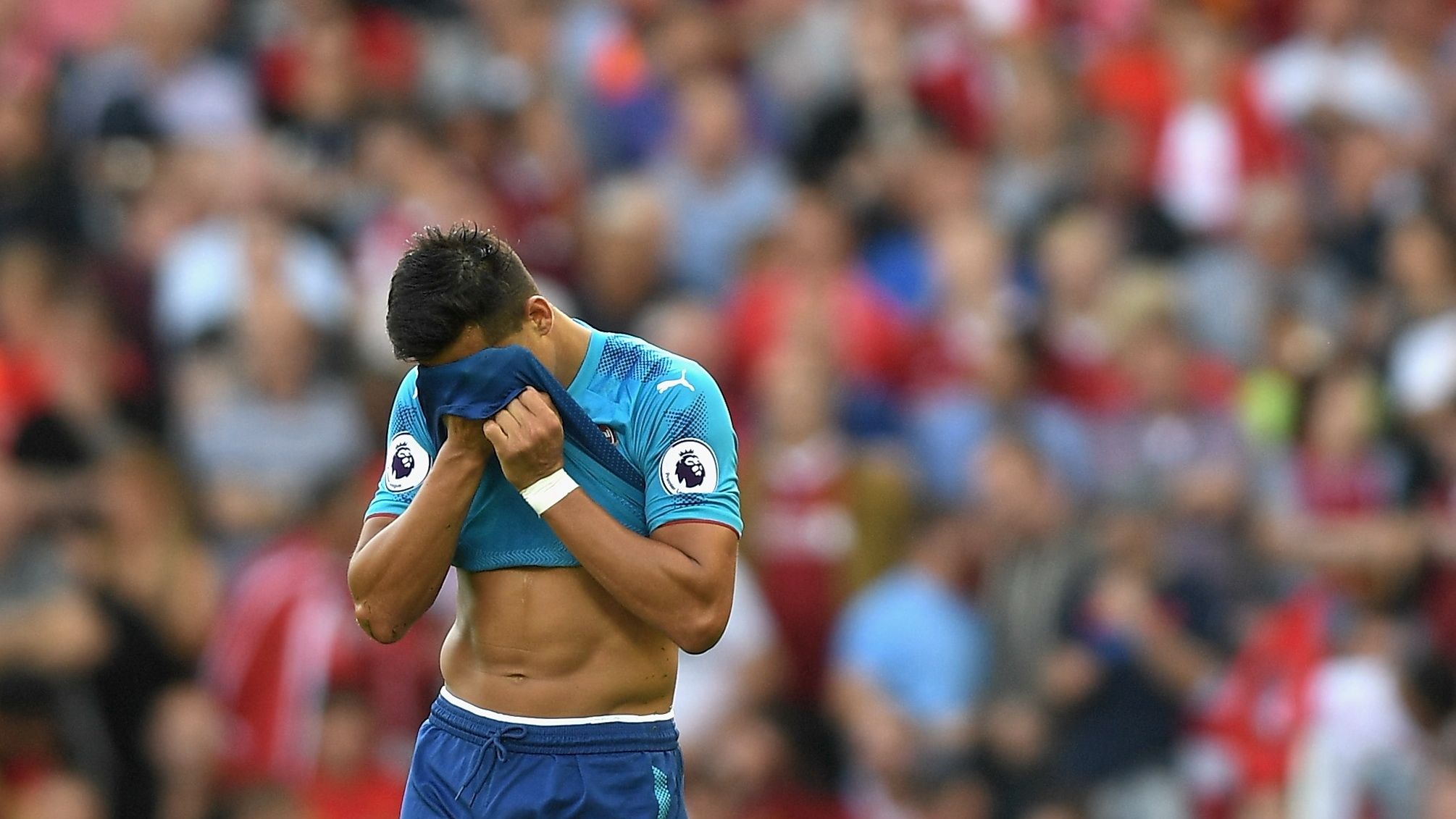 Alexis Sanchez Arsenal Liverpool Premier League