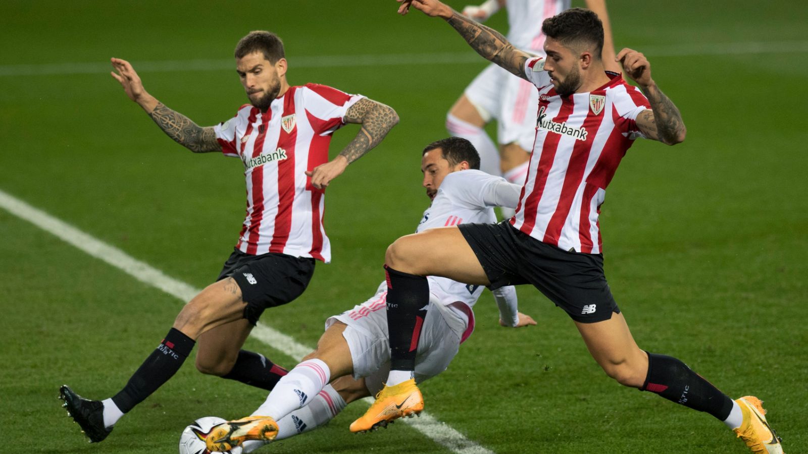 HAZARD Real Madrid Athletic Club Supercopa de España 2021