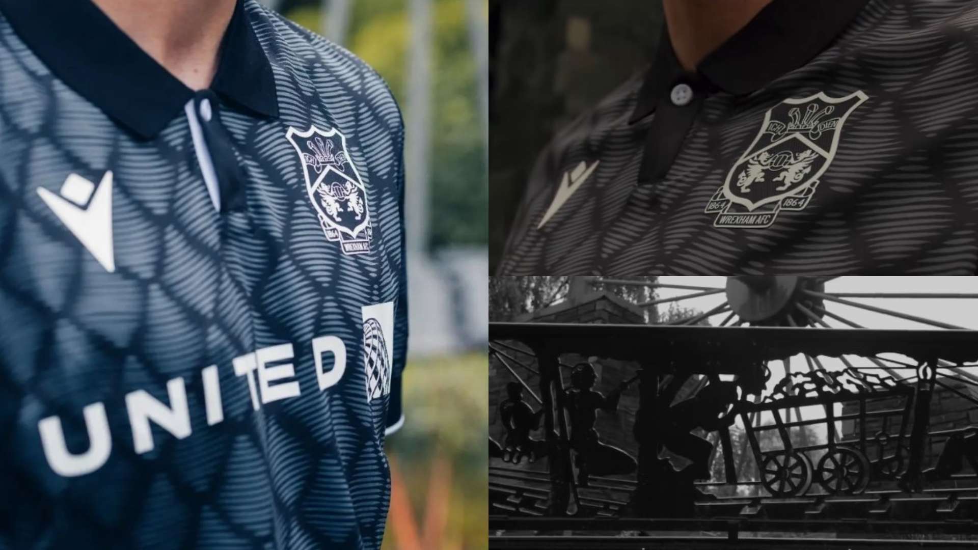 Wrexham away kit 2024-25