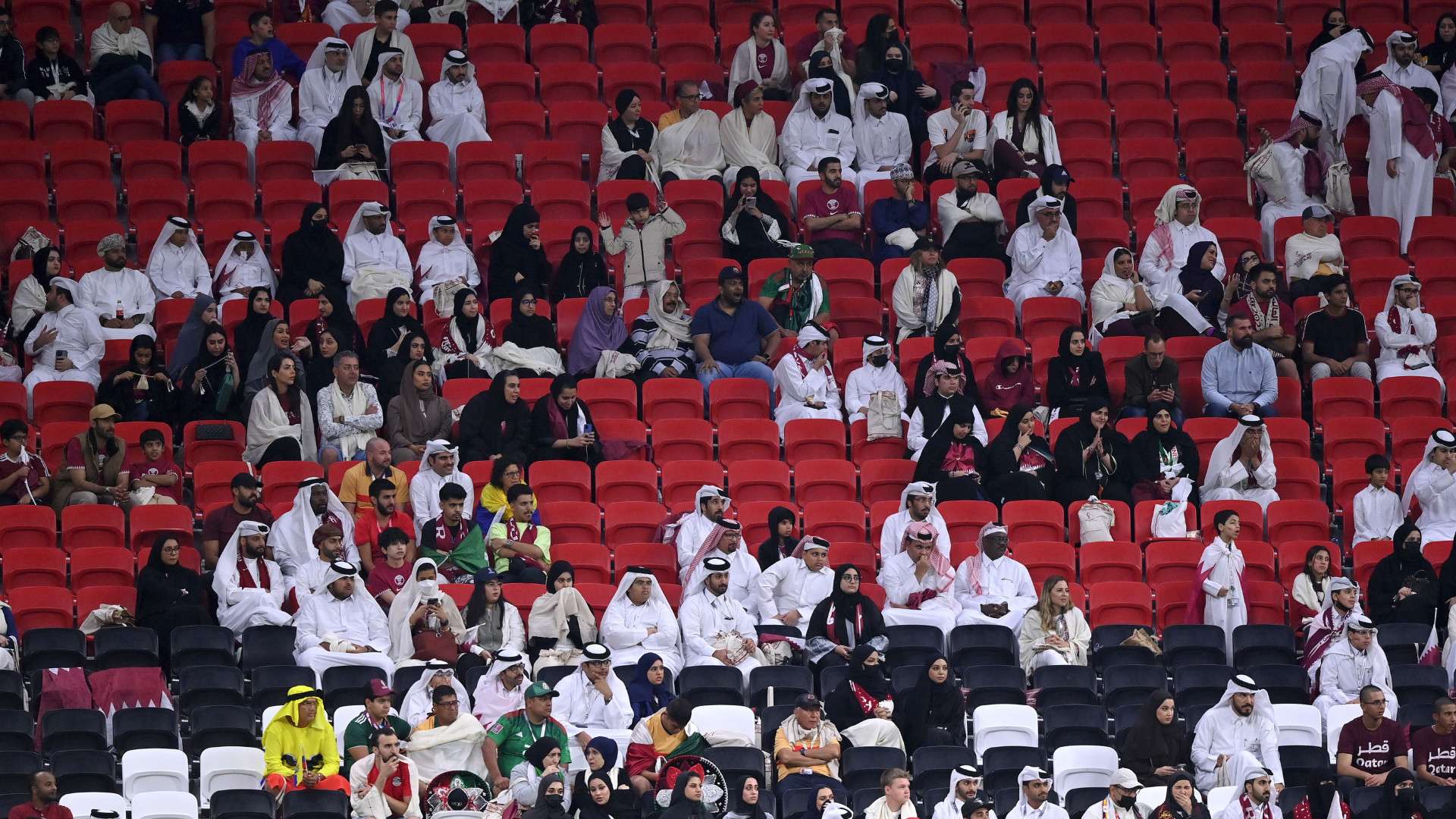 Qatar empty seats