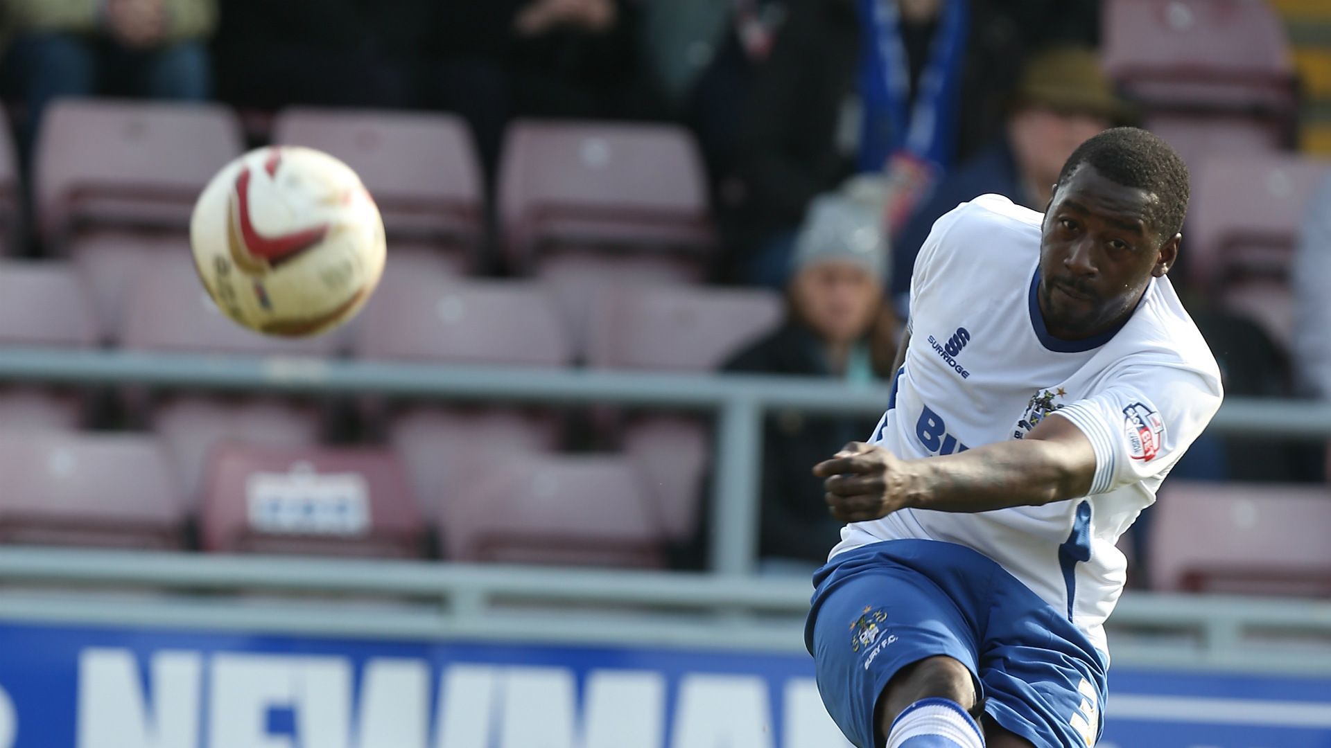 Bruno Mills Northampton Town v Bury 29032014