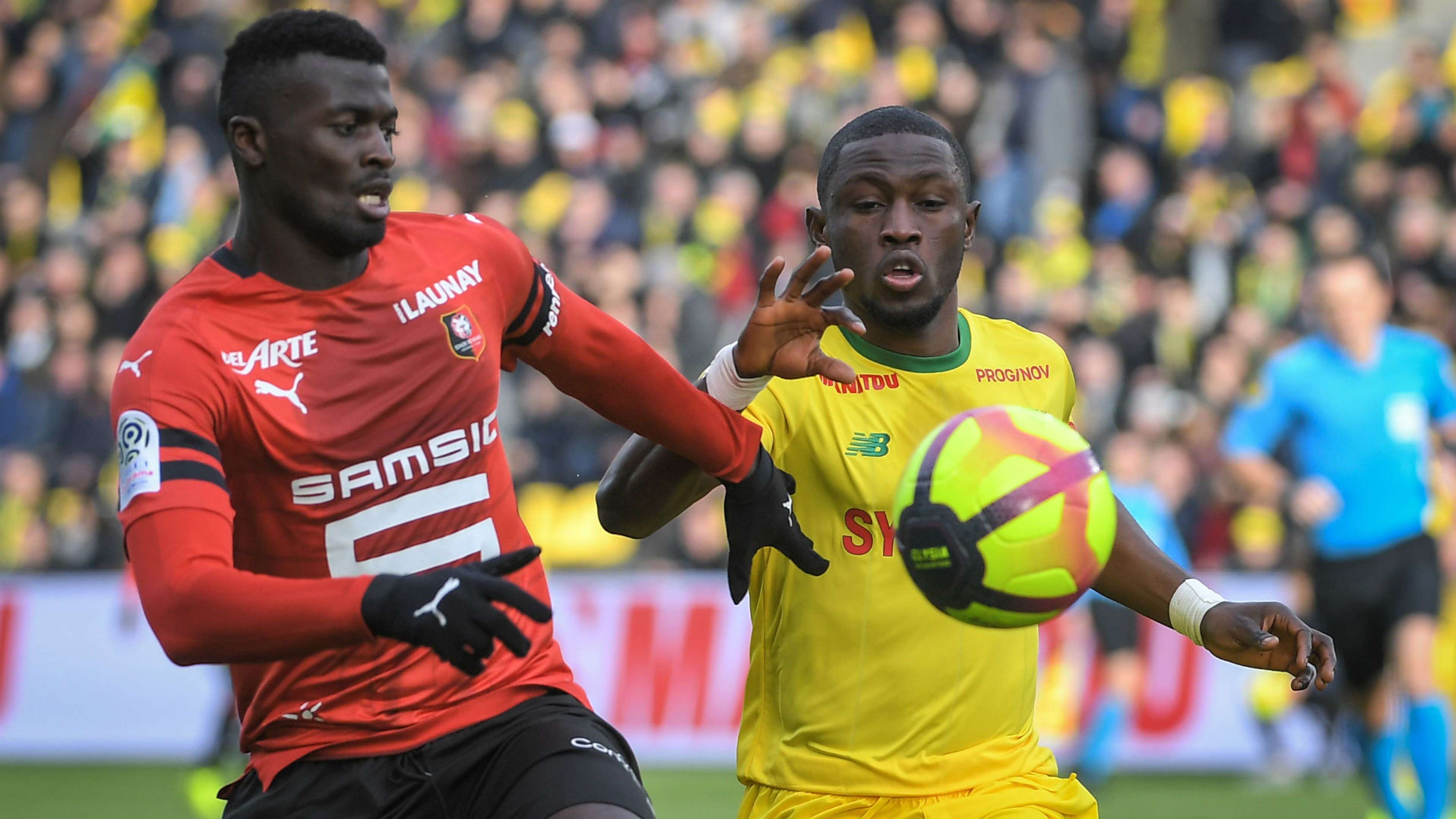 Mbaye Niang Majeed Waris Nantes Rennes Ligue 1 13012018