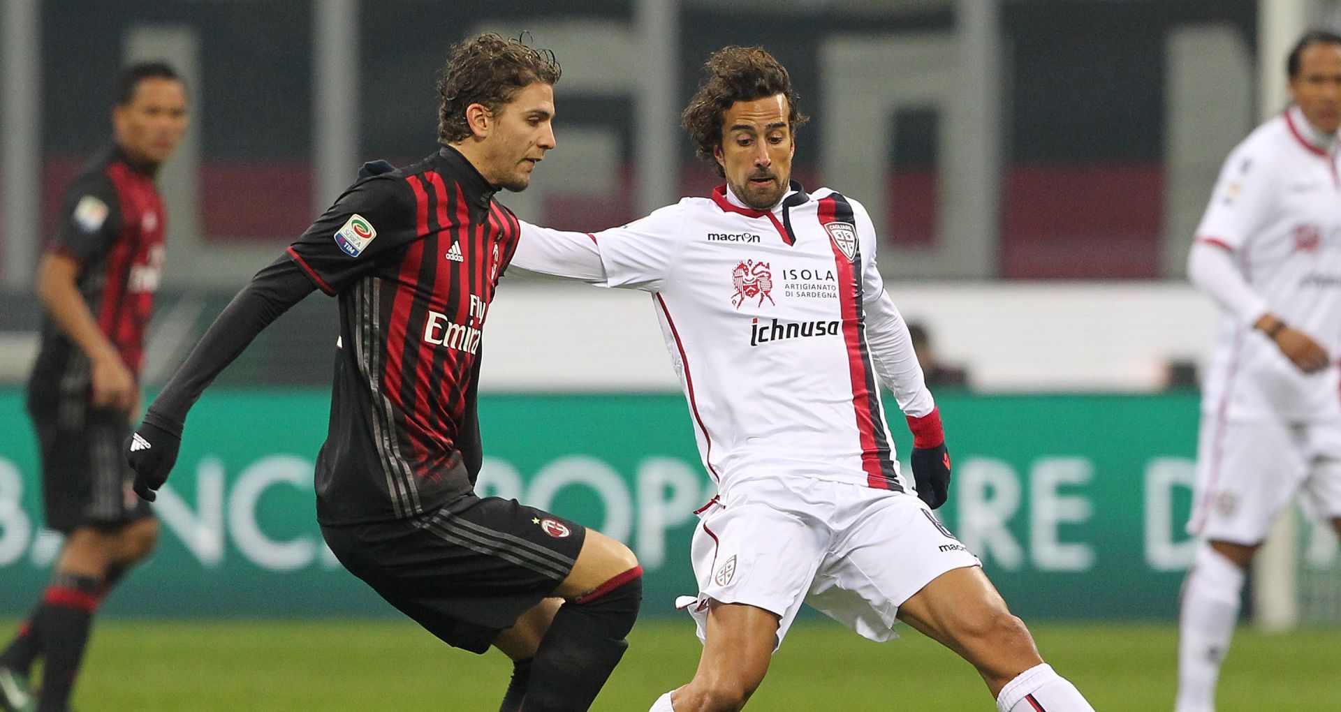 Manuel Locatelli Davide Di Gennaro Milan Cagliari Serie A