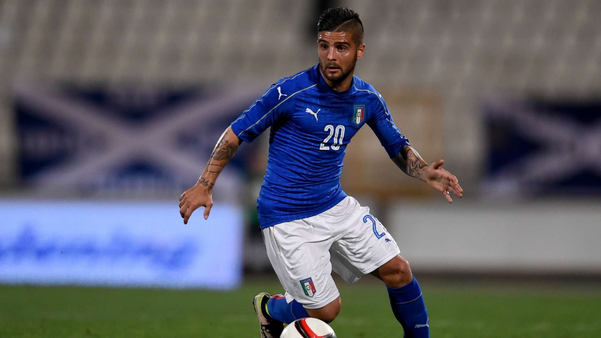 Lorenzo Insigne Italy Scotland 29052016
