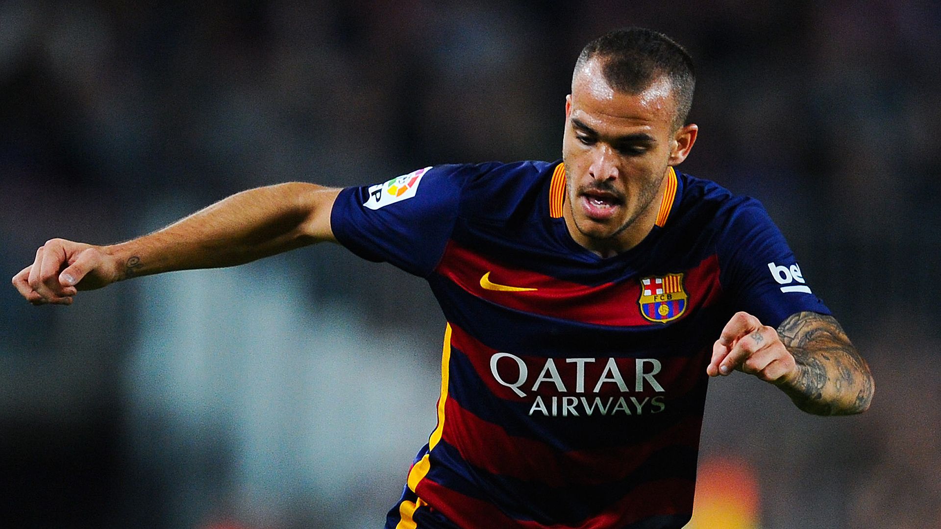Sandro Ramirez FC Barcelona Rajo Vallecano Primera Division 10172016