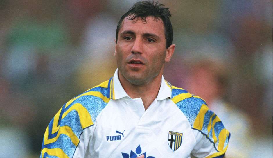 ONLY GERMANY Hristo Stoichkov Parma Calcio