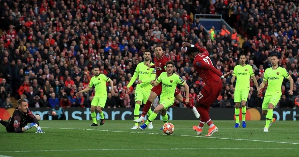 Divock Origi Liverpool Barcelona