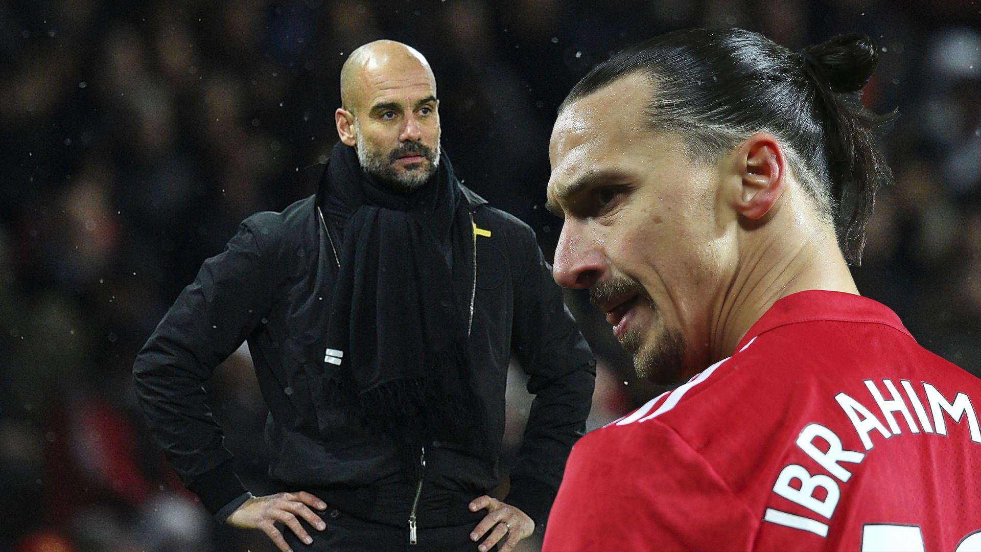 GFX Pep Guardiola Zlatan Ibrahimovic
