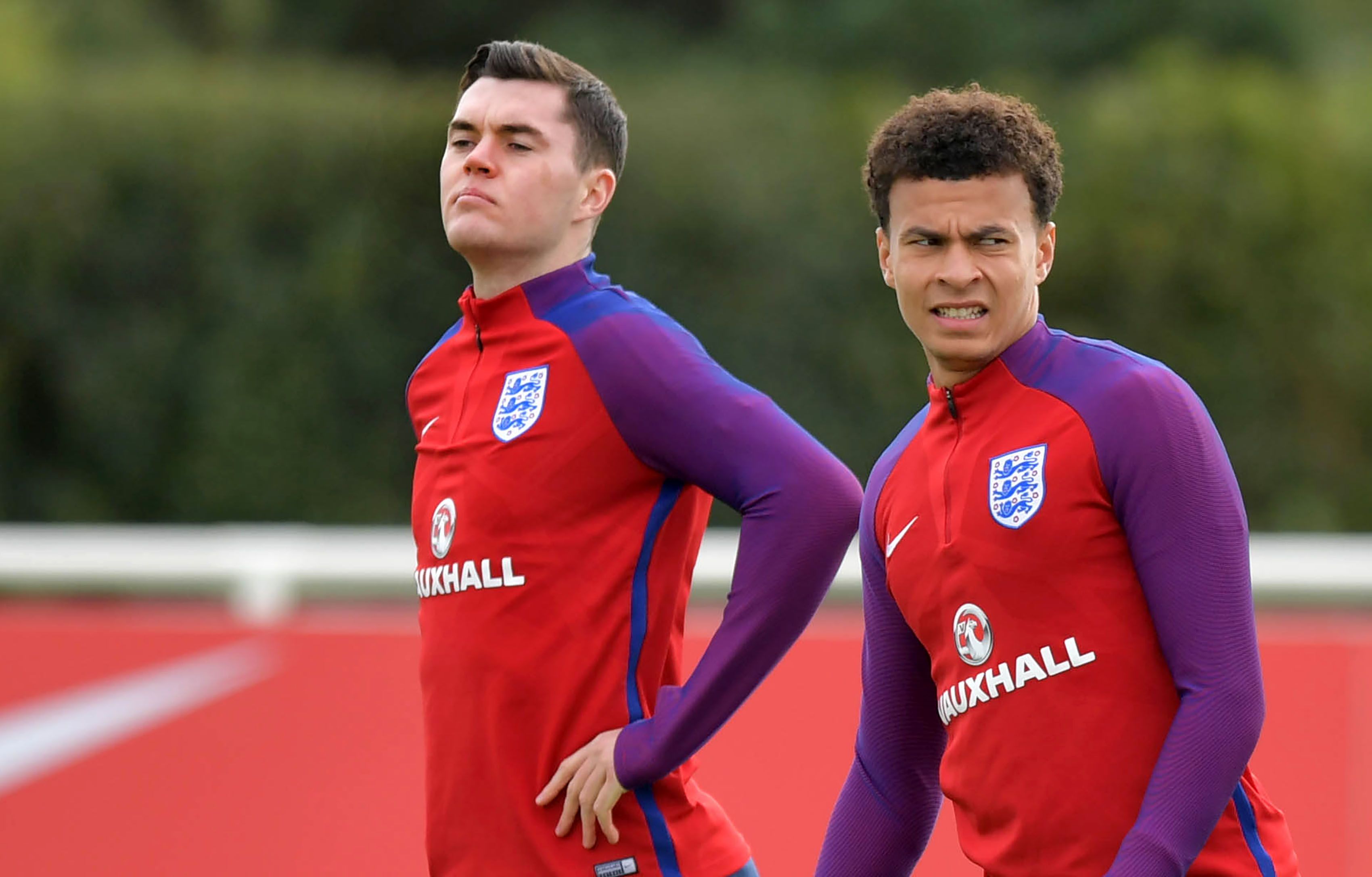 Michael Keane & Dele Alli