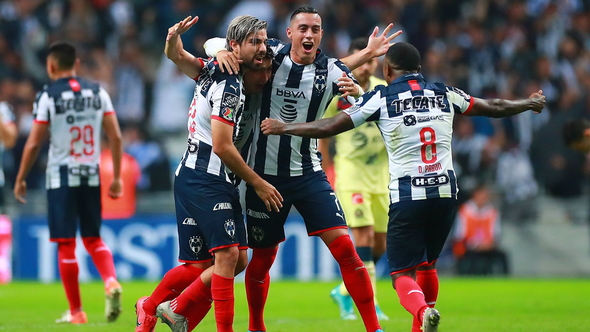 Funes Mori Ortíz Pizarro Monterrey vs América Apertura 2019