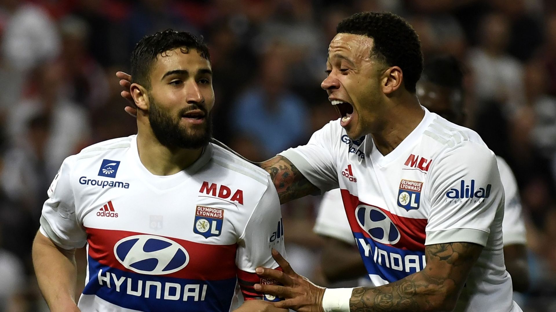 Nabil Fekir, Memphis Depay, Lyon